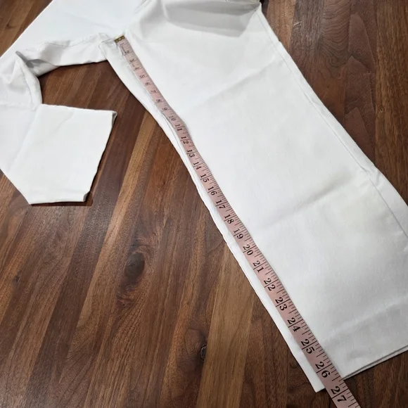 Premise White Chino's Stright Leg Stretch Size Large - Picture 3 of 9